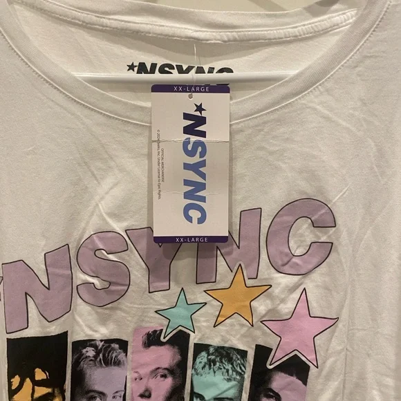 *NSYNC Licensed Women’s Soft Short Sleeve Tee shirt. - Picture 5 of 8